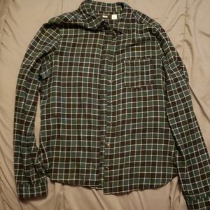 Green and Black Flannel